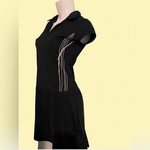 Sunice Black Athletic Apparel Dress